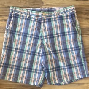 Southern Tide Men’s Plaid Shorts Size 34
